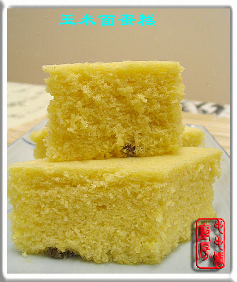 玉米面蛋糕发糕1 玉米面蛋糕/发糕