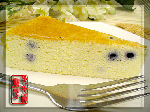 蓝莓乳酪蛋糕3 “蓝天使之吻”  蓝莓乳酪蛋糕