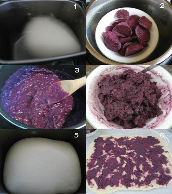 紫薯面包1a 【紫薯面包】