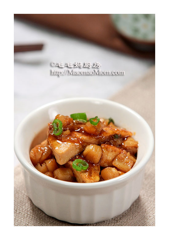 干贝烩豆腐3 豆制品菜谱