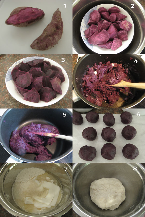 紫薯酥1a 【紫薯酥饼】