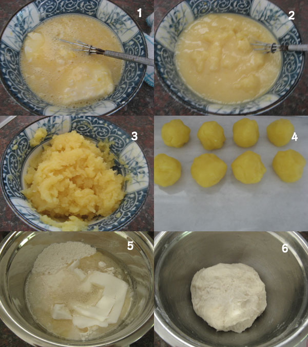 奶黄酥饼p1 【Puff pastry cake with egg custard filling】