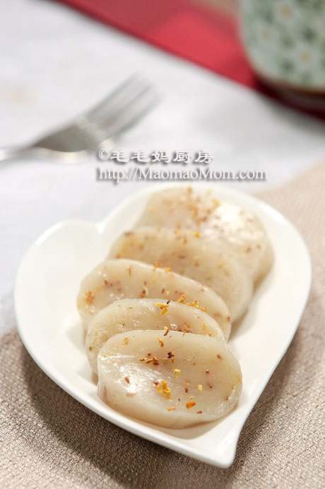  【Sweet scented Osmanthus Rice Cake】
