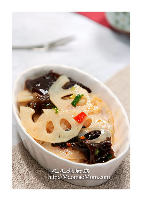  【Lotus Root with Hot Pepper Sauce】