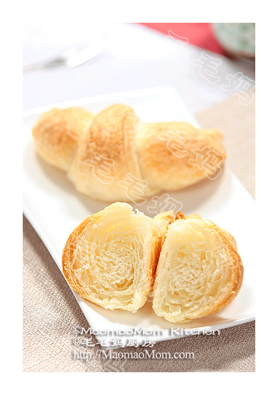 法式奶香牛角面包F1 【Sweet French Croissants】