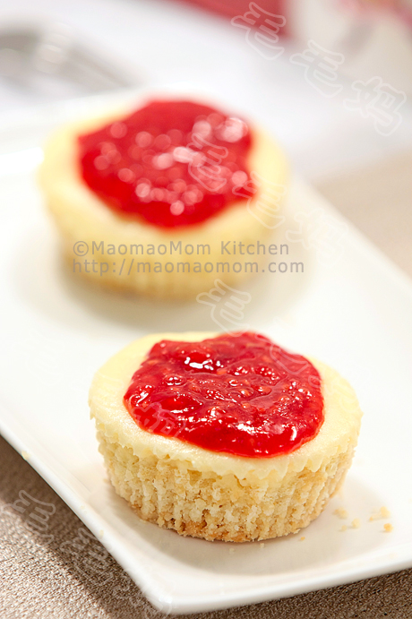  覆盆子乳酪蛋糕 Raspberry Cheesecake Cupcakes