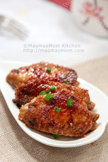  Pan Fried Garlic Chicken Wings 香煎鸡翅