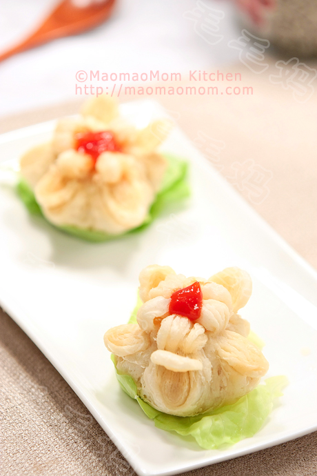  Begonia Blossom Shaped Shrimp Puff Pastry 鲜香海棠酥