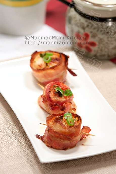  Bacon wrapped scallops 培根烤带子