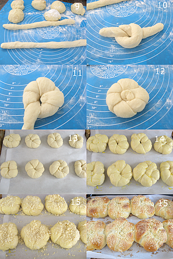 酥粒面包2 Soft Rolls with Streusel Topping 酥粒面包