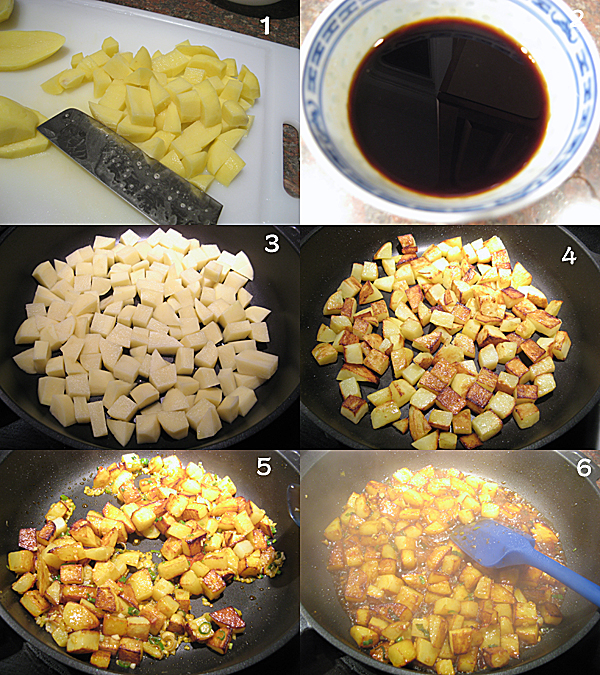  Potato in Hot Garlic Sauce 鱼香土豆