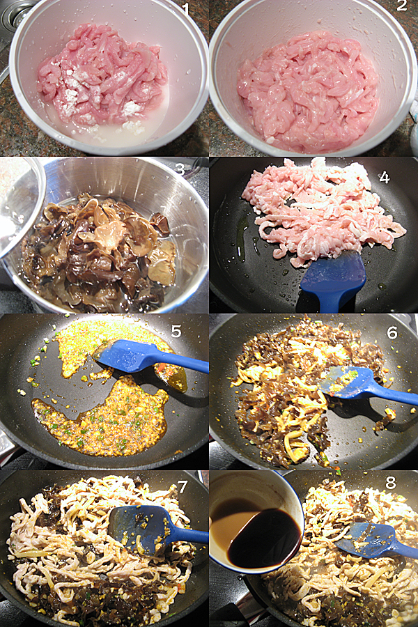  鱼香肉丝shredded Pork in Hot Garlic Sauce – Yu Xiang Pork