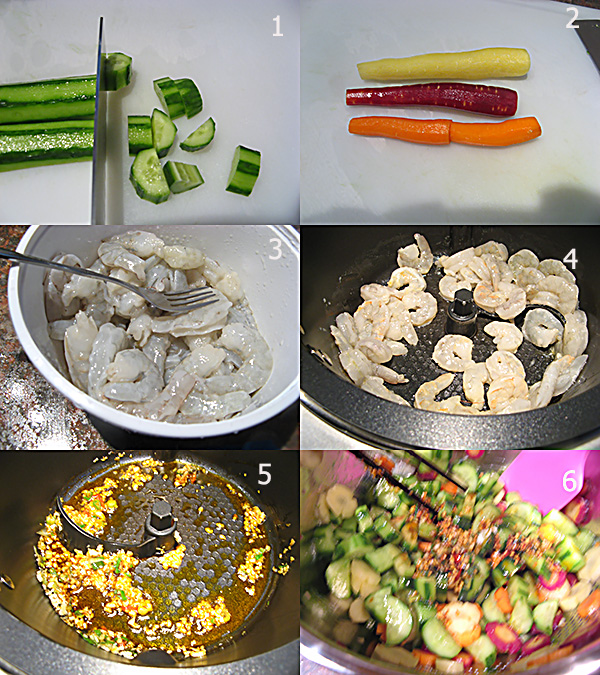  凉拌虾仁Chinese style Shrimp salad