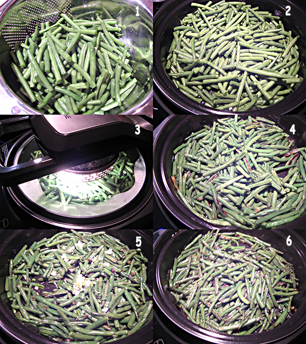  干煸四季豆Green beans Air fry