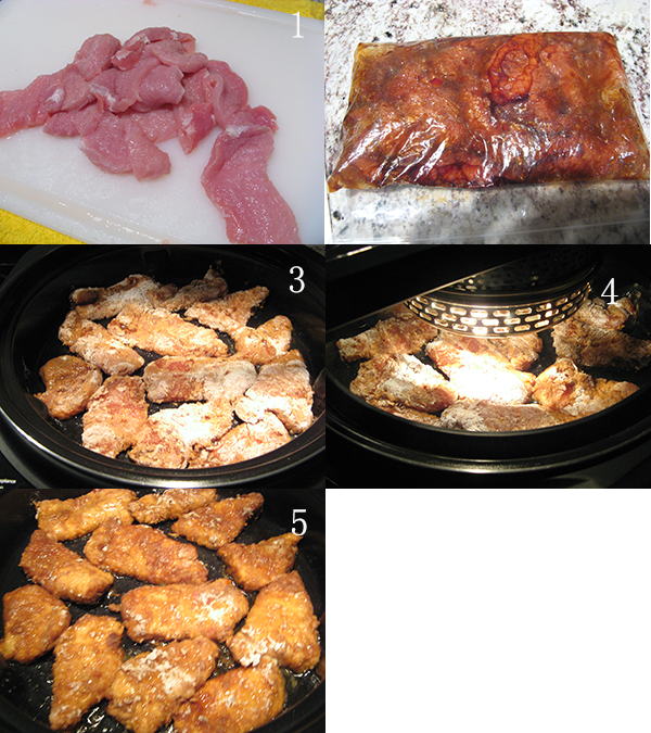  煎风味里脊Grilled pork chop