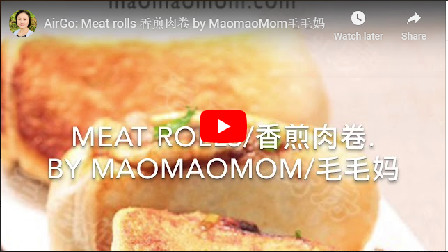 meat rolls Video