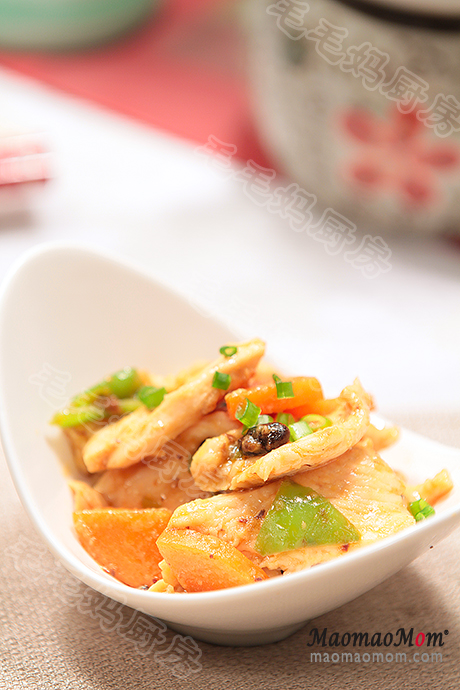 蚝油豆豉鸡片final 鸡鸭蛋菜谱