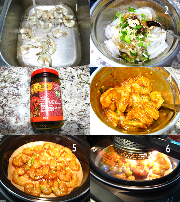 酱烤虾仁2 AirGo  Roasted shrimp in chili bean sauce