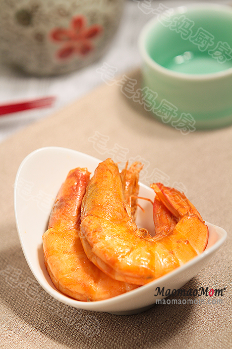 炒大虾final Head on Shrimp stir fry